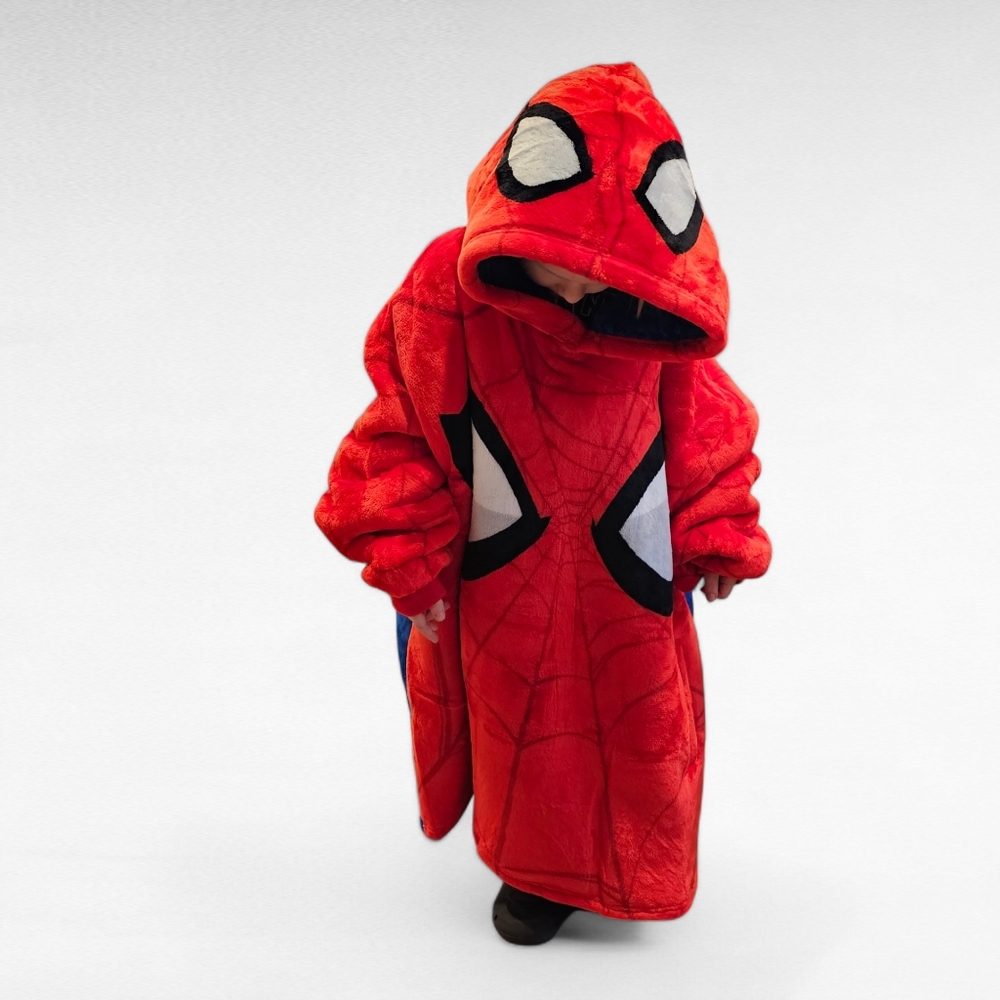 Spiderman Kids Oversized Hoodie - Picture 5 of 15